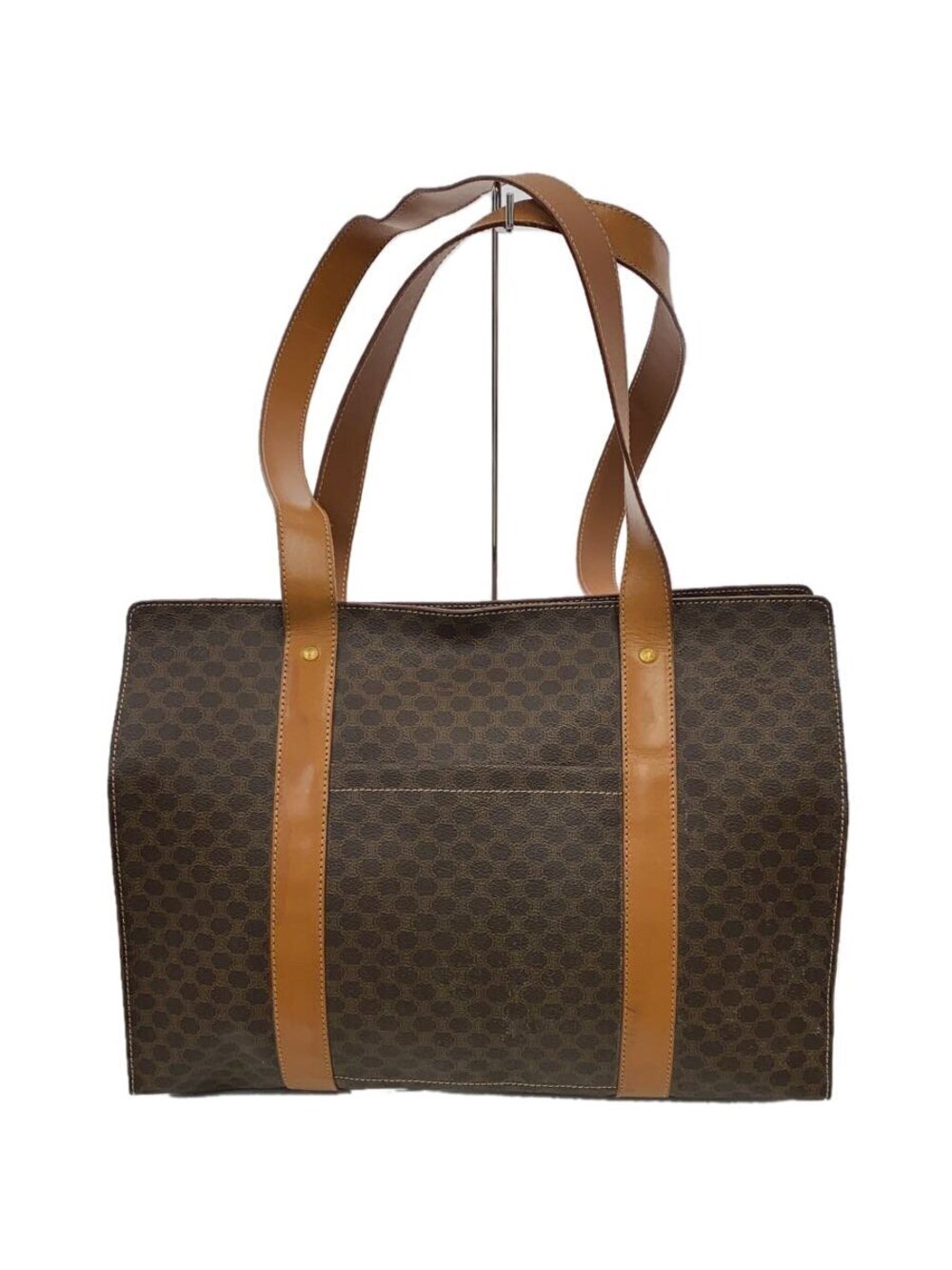 Celine Macadam Tote Bag Brown